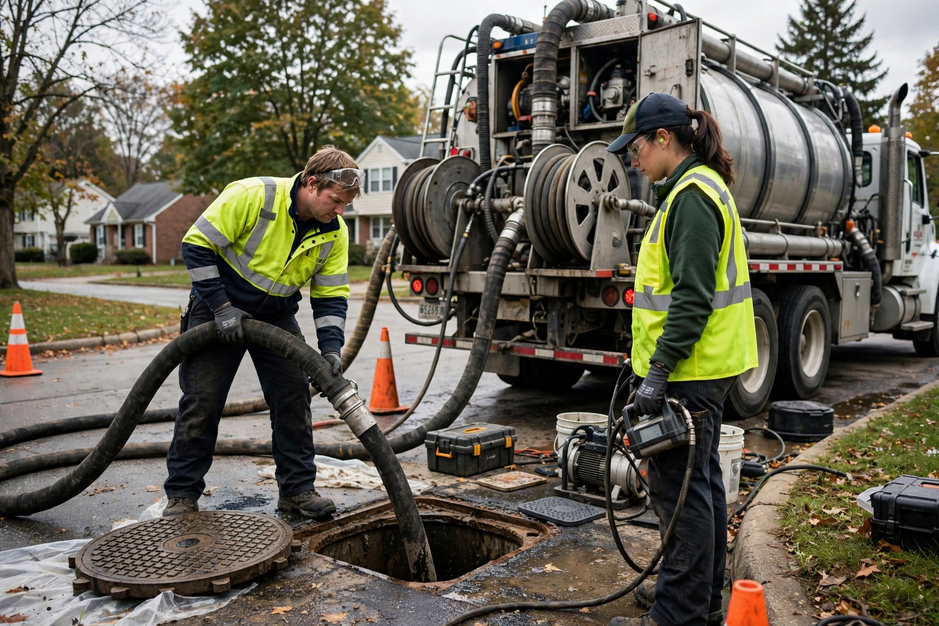 sewage cleanup in Severn
